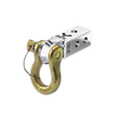 B'oh 3/4 Pin Shackle & 2.0 Receiver (Atomic Silver and Brass Knuckle Combo)