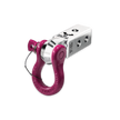 B'oh 3/4 Pin Shackle & 2.0 Receiver (Atomic Silver and Pogo Pink Combo)
