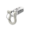 B'oh 3/4 Pin Shackle & 2.0 Receiver (Atomic Silver and Pure White Combo)