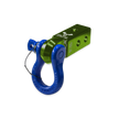 B'oh 3/4 Pin Shackle & 2.0 Receiver (Bean Green and Blue Balls Combo)