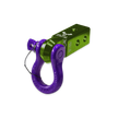 B'oh 3/4 Pin Shackle & 2.0 Receiver (Bean Green and Grape Escape Combo)