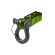 B'oh 3/4 Pin Shackle & 2.0 Receiver (Bean Green and Gun Gray Combo)