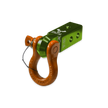 B'oh 3/4 Pin Shackle & 2.0 Receiver (Bean Green and Obscene Orange Combo)
