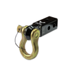 B'oh 3/4 Pin Shackle & 2.0 Receiver (Black and Brass Knuckle Combo)