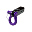 B'oh 3/4 Pin Shackle & 2.0 Receiver (Black and Purple Combo)