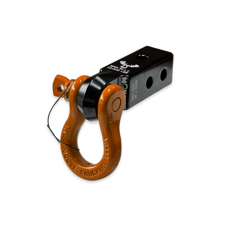 B'oh 3/4 Pin Shackle & 2.0 Receiver (Black and  Orange Combo)