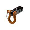 B'oh 3/4 Pin Shackle & 2.0 Receiver (Black and  Orange Combo)