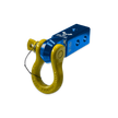 B'oh 3/4 Pin Shackle & 2.0 Receiver (Blue Pill and Detonator Yellow Combo)