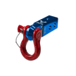 B'oh 3/4 Pin Shackle & 2.0 Receiver (Blue Pill and Flame Red Combo)