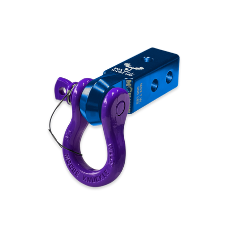 B'oh 3/4 Pin Shackle & 2.0 Receiver (Blue Pill and Grape Escape Combo)
