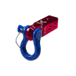 B'oh 3/4 Pin Shackle & 2.0 Receiver (Red Rum and Blue Balls Combo)