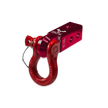 B'oh 3/4 Pin Shackle & 2.0 Receiver (Red Rum and Flame Red Combo)