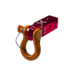 B'oh 3/4 Pin Shackle & 2.0 Receiver (Red Rum and Obscene Orange Combo)