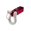 B'oh 3/4 Pin Shackle & 2.0 Receiver (Red Rum and Pure White Combo)