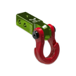Mohawk Jowl Combo in Bean Green and Flame Red