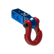 Mohawk Jowl Combo in Blue Pill and Flame Red