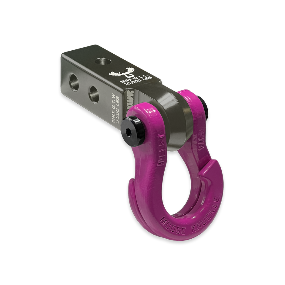 Mohawk Jowl Combo in Gray Skull and Pogo Pink