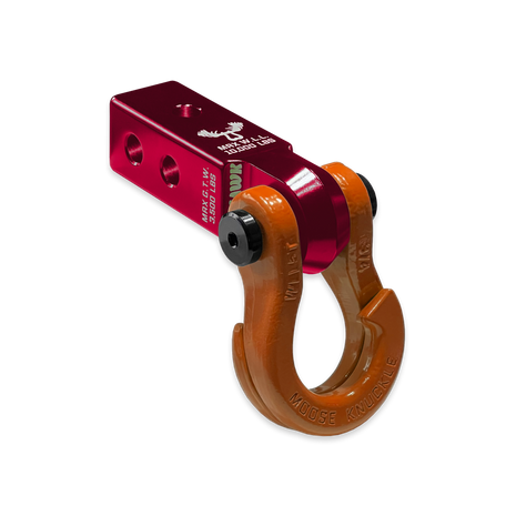 Mohawk and Jowl Combo in Red Rum and Obscene Orange