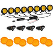 P4 Series | 4 Inch 90W Round LED Driving Lights Spot Amber Pod Lights