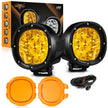 P4 Series | 4 Inch 90W Round LED Driving Lights Spot Amber Pod Lights