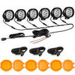 P4 Series | 4 Inch 90W Round LED Driving Lights Spot White Pod Lights