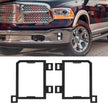 FOG LAMP MOUNTING BRACKETS FOR DODGE RAM 1500 2013 2014 2015 2016 2017 2018