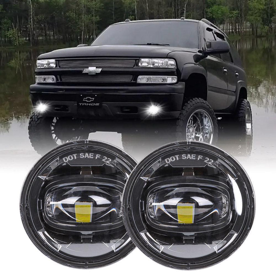 (2PCS/SET) LED FOG LIGHTS ASSEMBLY FOR 2001-2006 CHEVY SUBURBAN 1500 Z71, 2001-2006 CHEVY TAHOE Z71