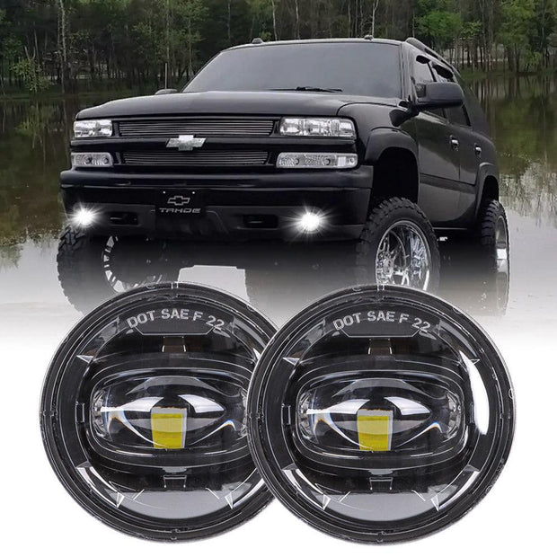 (2PCS/SET) LED FOG LIGHTS ASSEMBLY FOR 2001-2006 CHEVY SUBURBAN 1500 Z71, 2001-2006 CHEVY TAHOE Z71