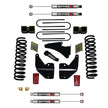 Suspension Lift Kit w/Shock M95 Performance Shocks 3.5-4 Inch Lift 13-19 Ram 3500 Incl. Front Coil Springs Rear Block And U-Bolts Skyjacker
