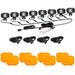 R4 Series | 4 Inch 60W Corrugated Lens 120° Wide Beam LED Pods Lights