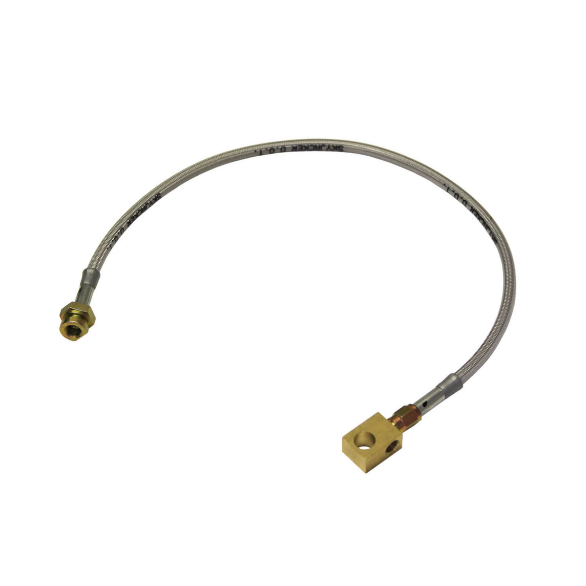 Stainless Brake Line 87-95 Jeep Wrangler Rear 3.5-6