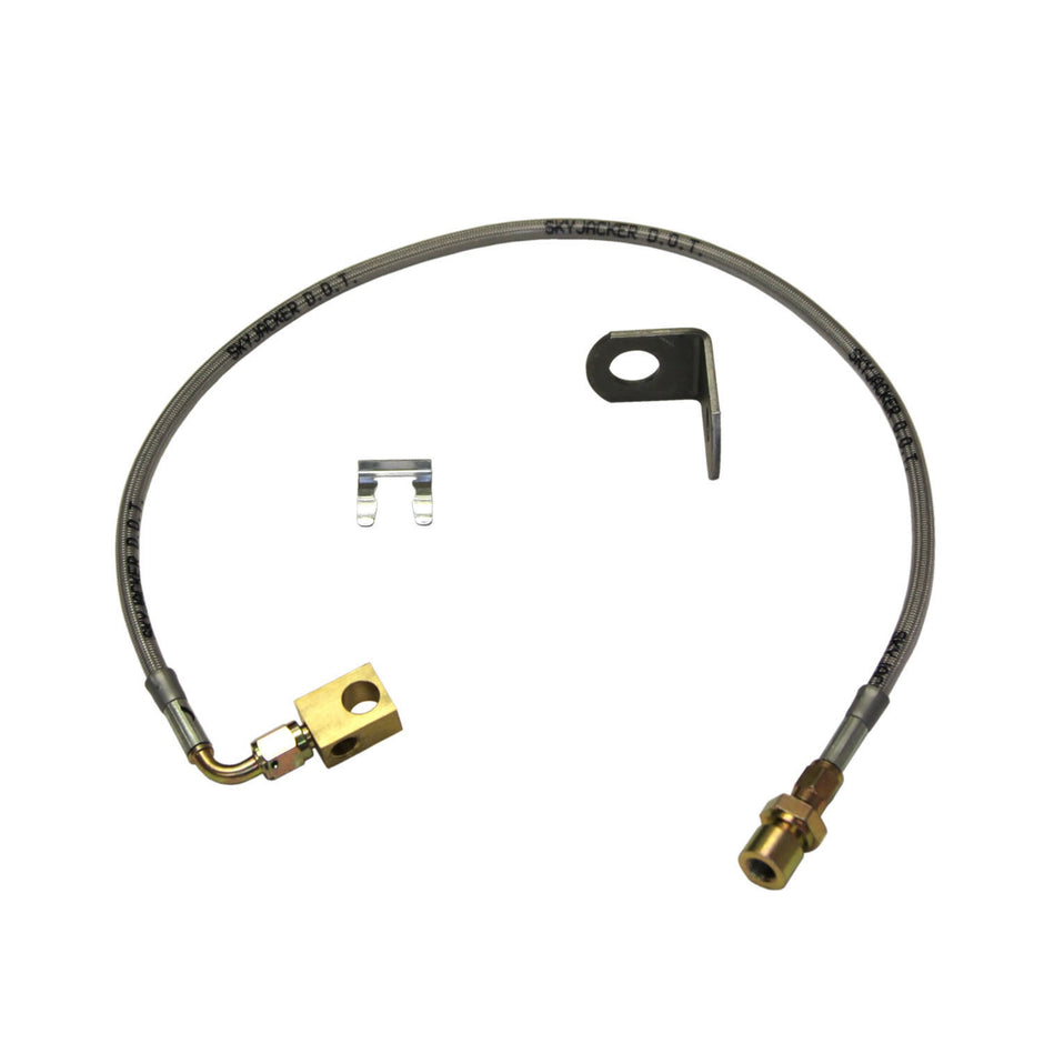 Jeep Stainless Steel Brake Line 97-16 Wrangler Rear Lift Height 4-8 Inch Single Skyjacker