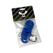 Moose Knuckle Offroad | Recovery Shackle Washer Isolator Spacers | Blue Balls Tacoma Bumper Rattle Rings