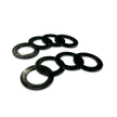 Black Shackle Washers 3mm and 2mm Thick Isolators for Overland Recovery | Moose Knuckle Offroad Rattle Rings