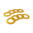 Yellow Shackle Washers 3mm and 2mm Thick Isolators for Overland Recovery | Moose Knuckle Offroad Rattle Rings