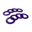 Purple Shackle Washers 3mm and 2mm Thick Isolators for Overland Recovery | Moose Knuckle Offroad rattle ring