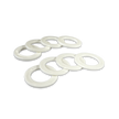 White Shackle Washers 3mm and 2mm Thick Isolators for Overland Recovery | Moose Knuckle Offroad Rattle Rings