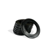 Moose Knuckle Offroad Recovery Gear | Black Shackle Isolators for Customer Bumpers and Towing | Anti Rattle Rings