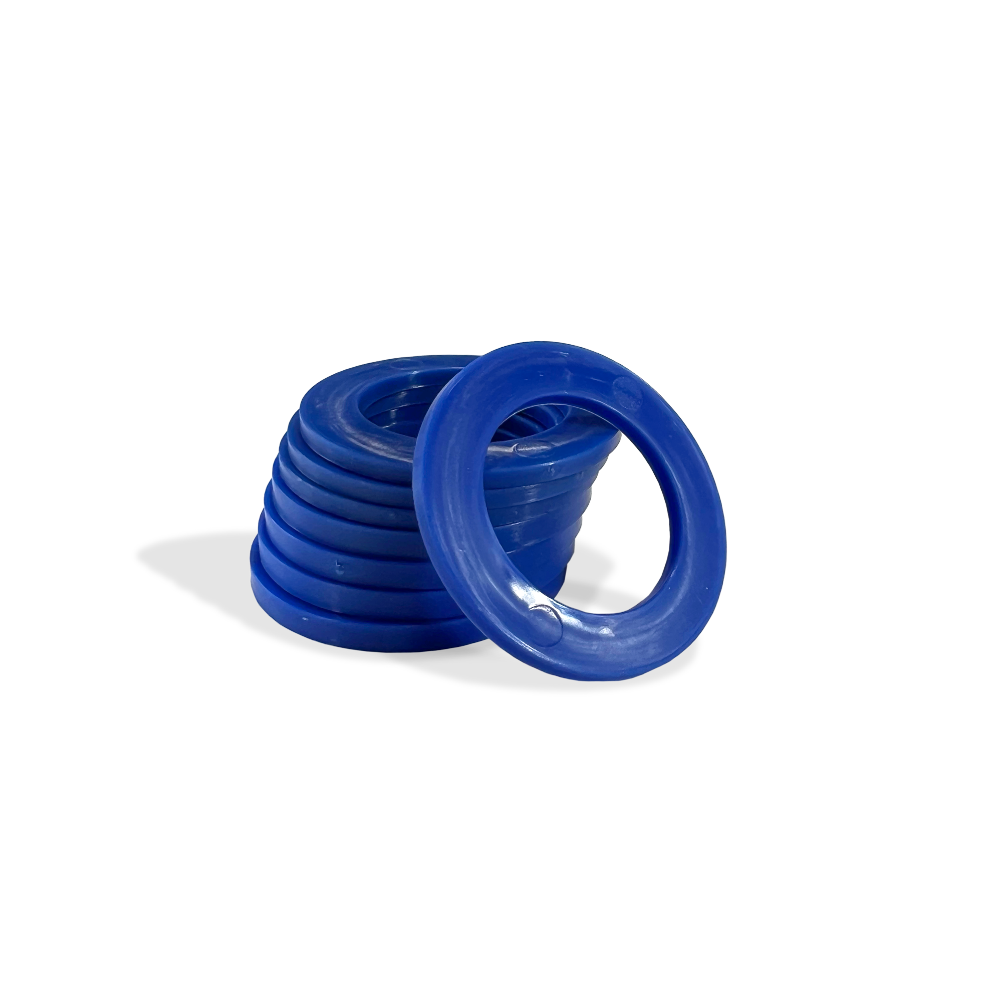 Moose Knuckle Offroad Recovery Gear | Blue Shackle Isolators for Customer Bumpers and Towing | Anti rattle ring