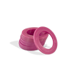 Moose Knuckle Offroad Recovery Gear | Pink Shackle Isolators for Customer Bumpers and Towing | Anti Rattle Rings
