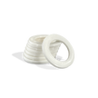 Moose Knuckle Offroad Recovery Gear | White Shackle Isolators for Customer Bumpers and Towing | Anti Rattle Rings