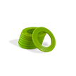 Moose Knuckle Offroad Recovery Gear | Green Shackle Isolators for Customer Bumpers and Towing | Anti Rattle Rings