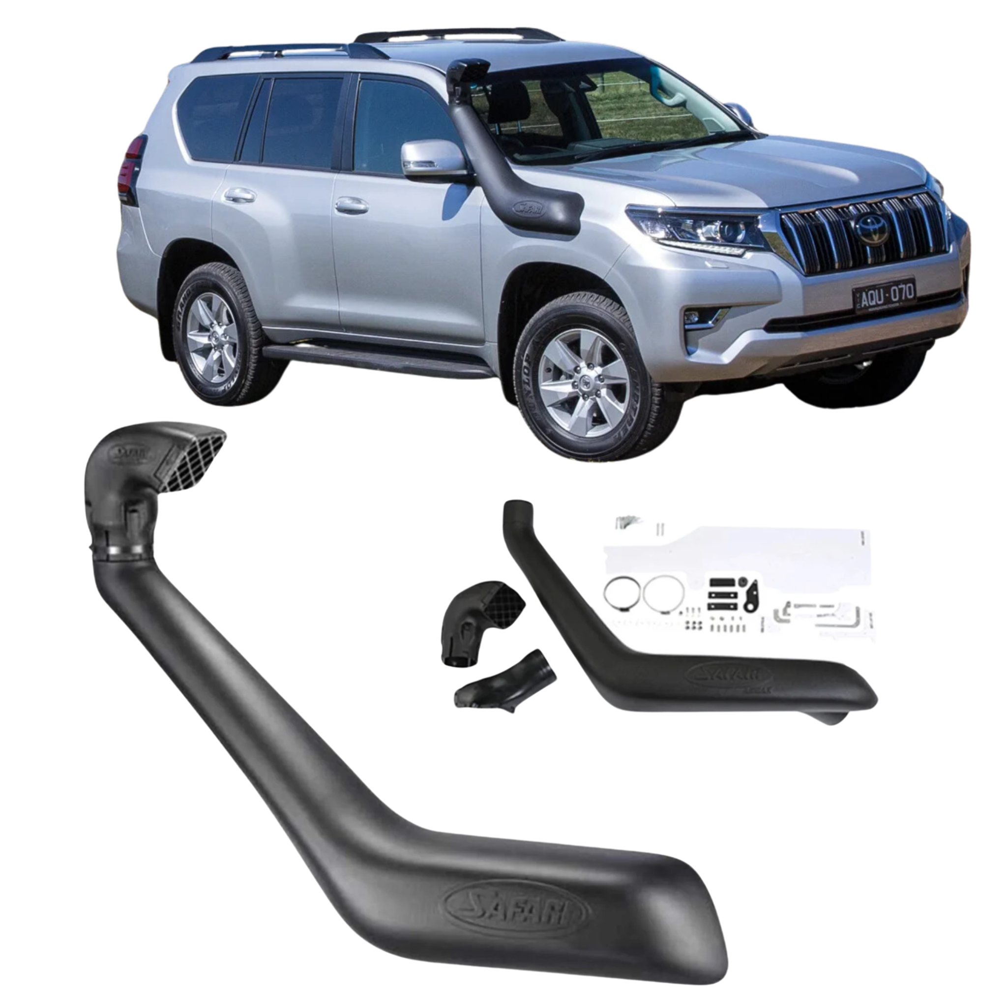 Safari Snorkel for Toyota 150 Series Prado 2.8L 1GD-FTV (10/2017 - 07/2024)