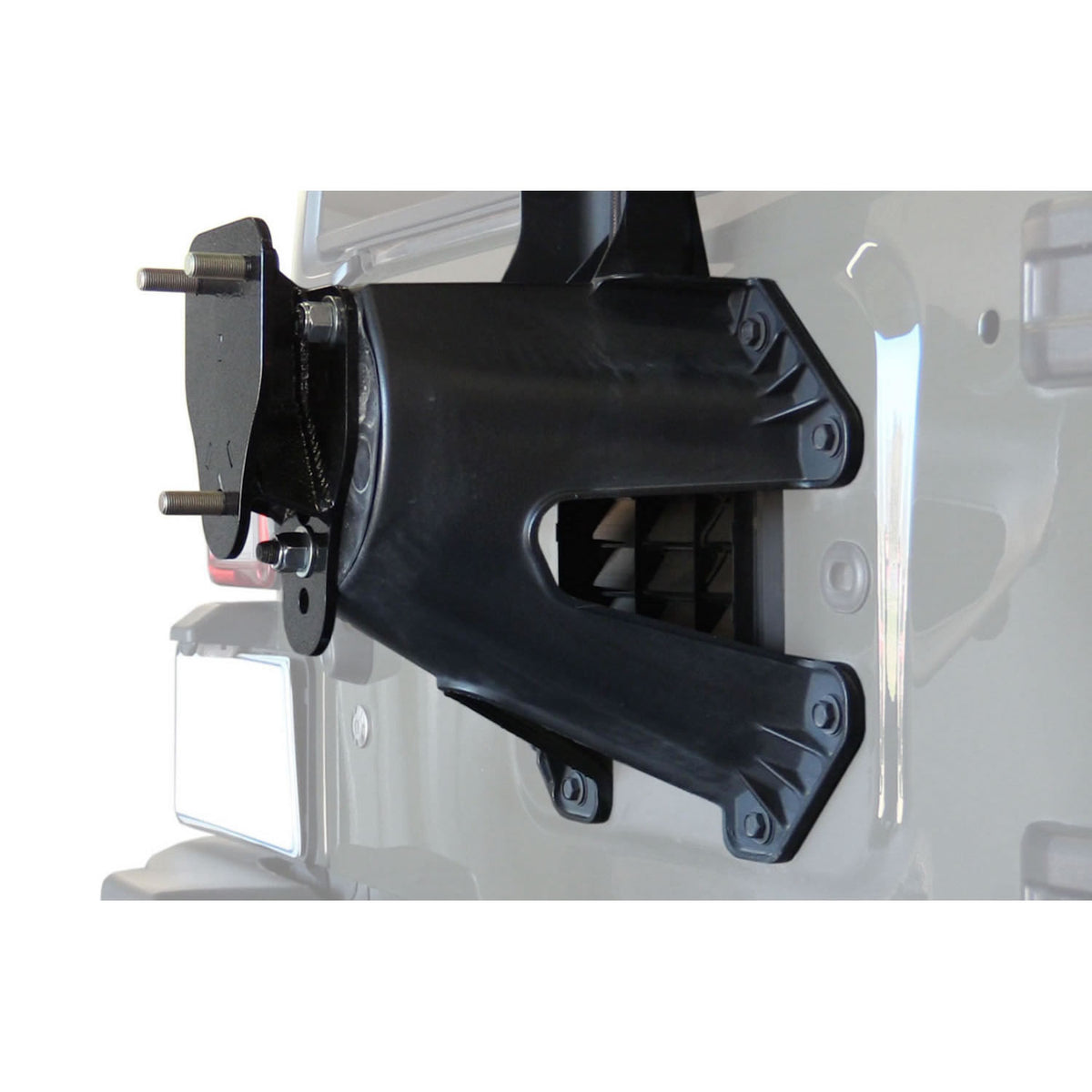 Jeep JK Spare Tire Relocation Kit 07-18 Wrangler JK 33-37 Inch Tire Skyjacker Suspension - Image 2