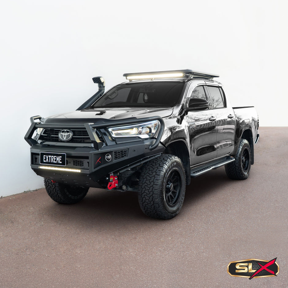 Extreme Series Bullbar X-1 Toyota Hilux 2021 SR , SR5 , 48V hilux Triple Loop
