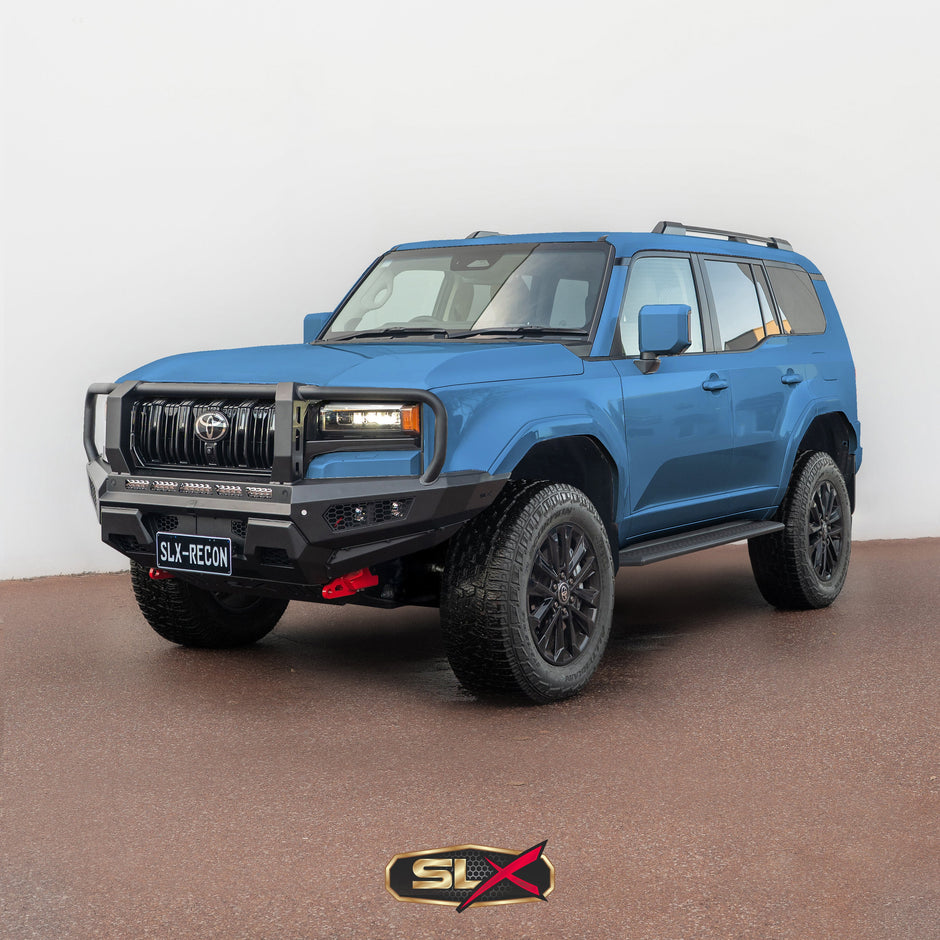 SLX Recon Bull, Suitable For Toyota Prado 250 Series 2025 on SLX Recon Bull Bar Triple Loop Bullbar Prado 250