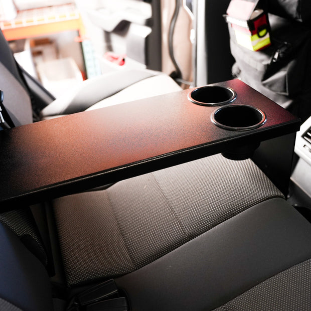 Rear Seat Arm Rest and Cupholders