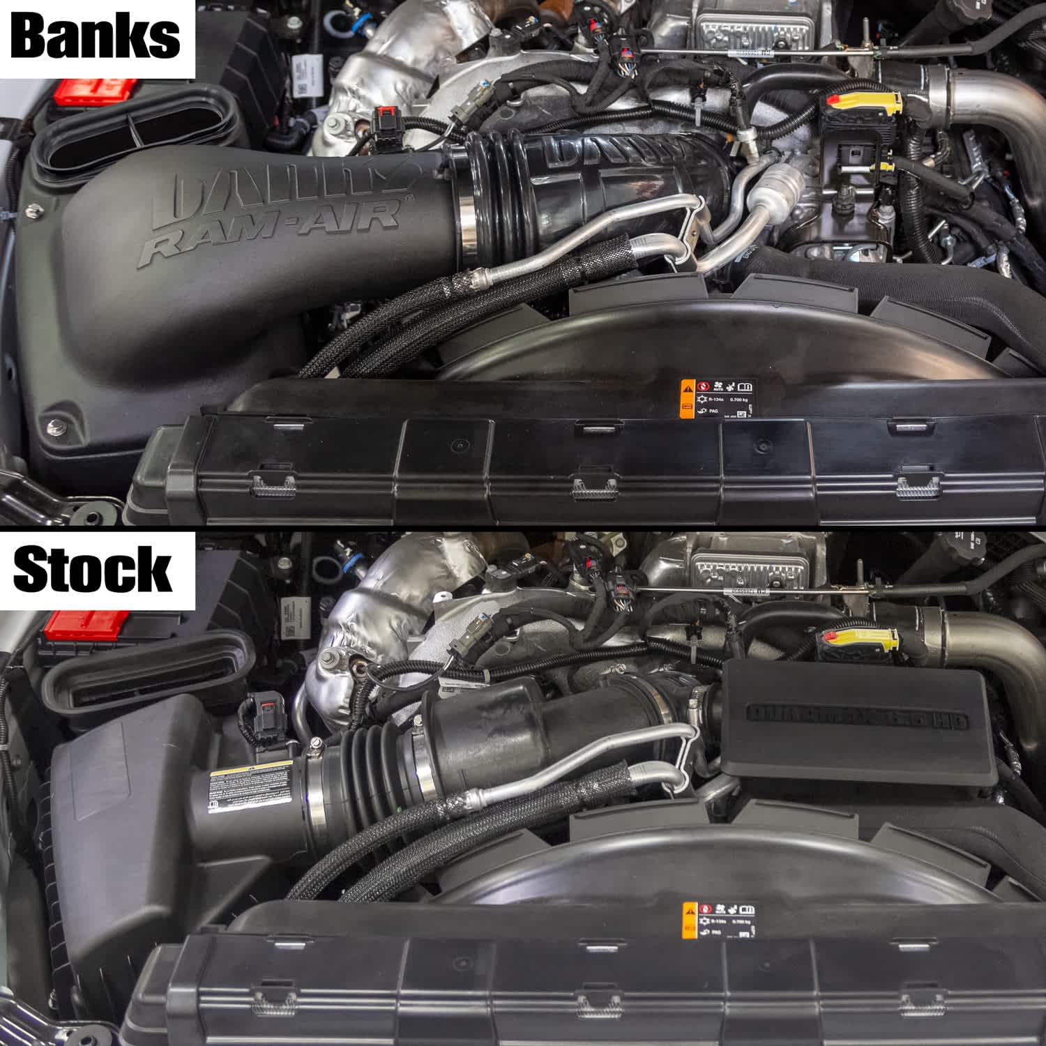 Banks Ram-Air Cold Air Intake — 2024 Chevy/GMC 2500/3500 6.6L Duramax L5P (42285)