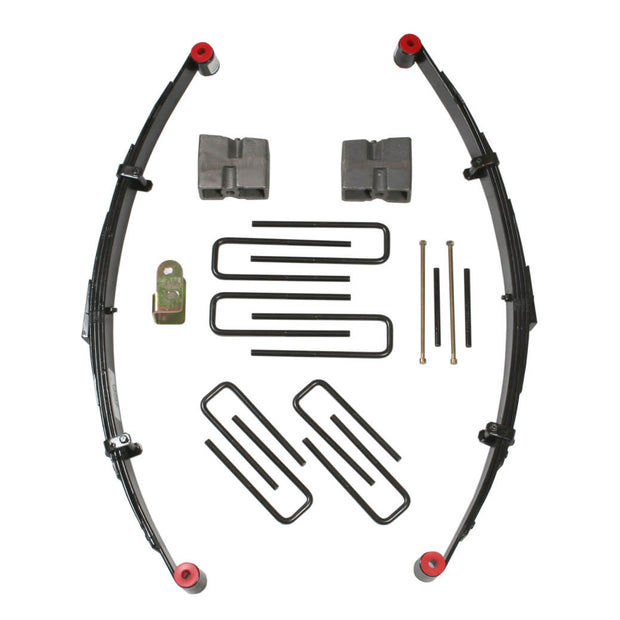 4Runner/Pickup Lift Kit 5 Inch Lift 80-85 Pickup 84-85 4Runner Includes Front Leaf Springs Front/Rear U Bolt Kits Front Spring Bushing Kit Rear Block Track Bar Bracket Skyjacker