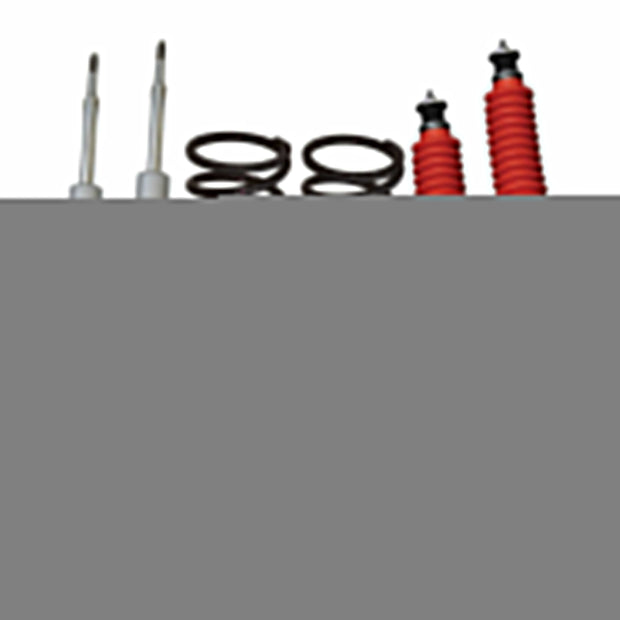 Suspension Lift Kit w/Shock 3 Inch Lift 03-19 Toyota 4Runner Incl. Front Struts Front Diff. Drop Kit Rear Coil Springs Rear Sway Bar End Links Rear Nitro 8000 Shocks Skyjacker